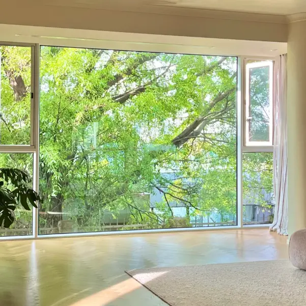 Ventanas de piso a techo de aleación de aluminio