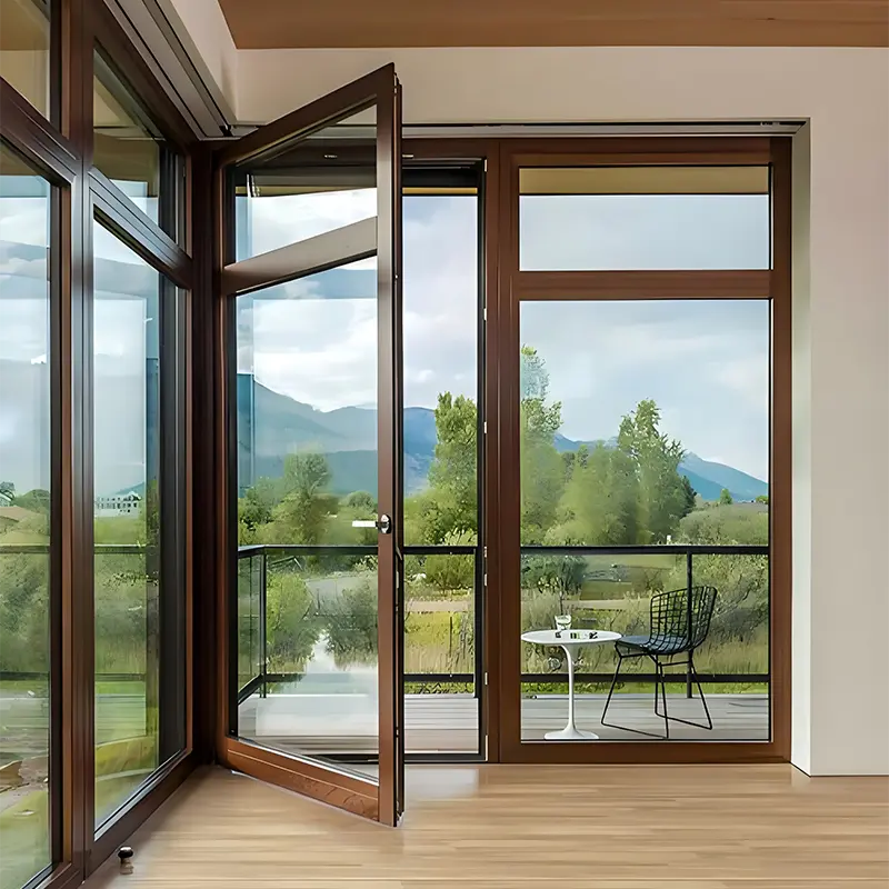 Puertas del sistema de aleación de aluminio