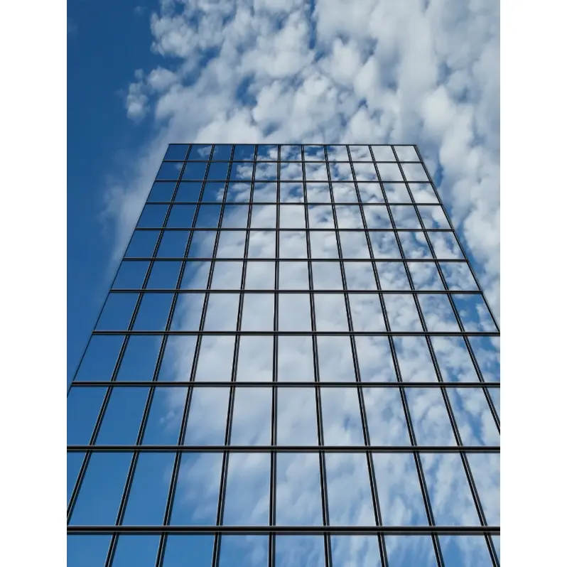 Vidrio de baja emisividad para muros cortina