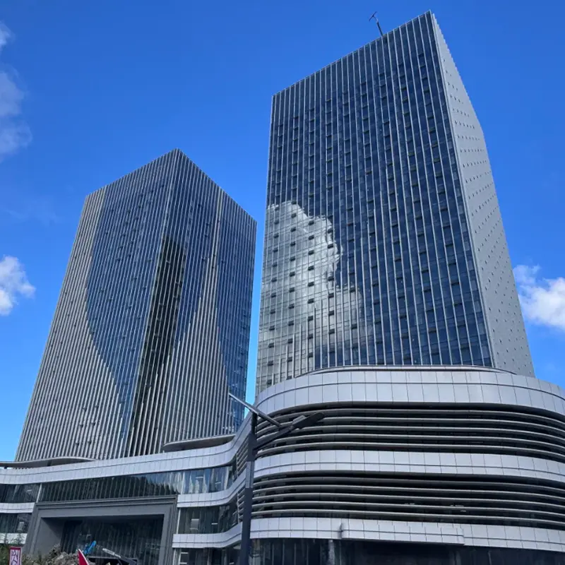 Muros cortina unificados estándar